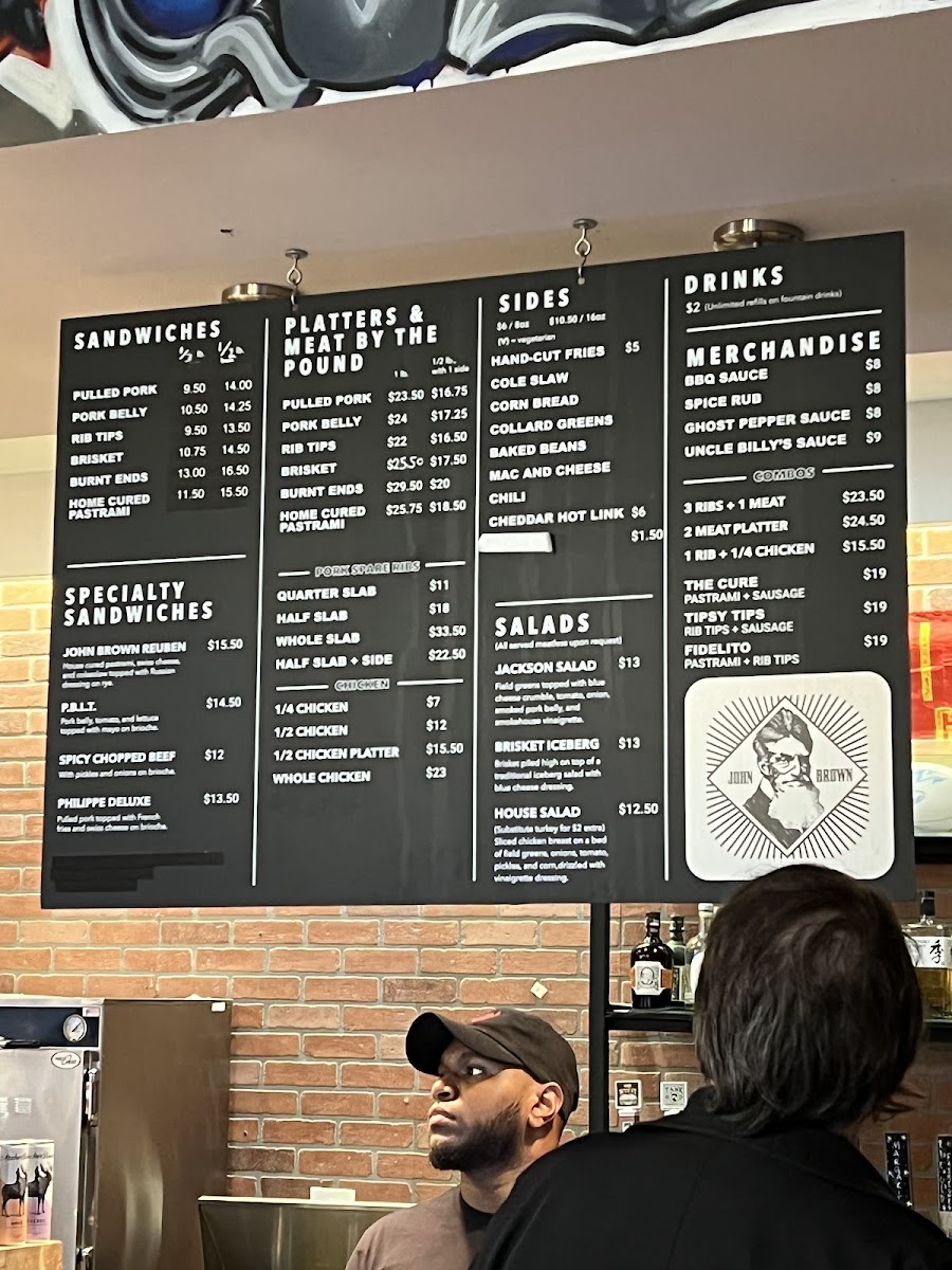 John Brown BBQ Menu - Image 6